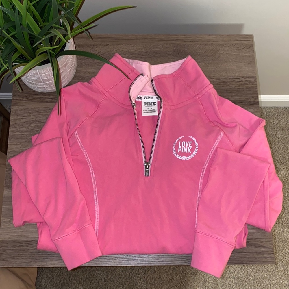 PINK Victoria’s Secret Quater Zip